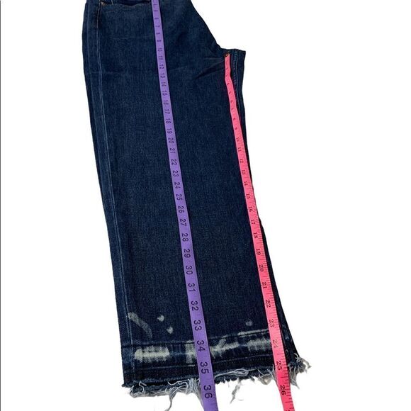 🆕 lucky brand relaxed taper bleach jeans - Picture 7 of 8